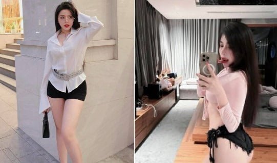 Cảnh nóng Huỳnh Lam Tố Ngân khoe vòng 3 tròn đầy