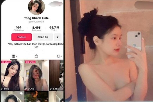 Clip Khánh Linh nhấp nhô với trai phê lòi
