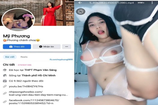 Mỹ Phương dạng háng to mời cặc vào bím