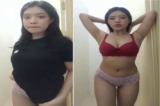 Nàng xinh phô quần lót dễ thương