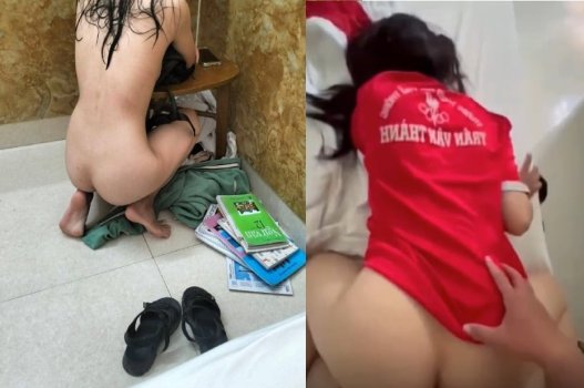 Thân mật với cô nữ sinh THPT Trần Văn Thành dáng chuẩn cuốn hút