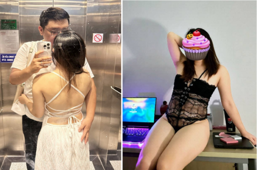 Thư ký ngon bỏ bê vợ già ở nhà