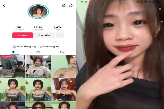 Tiktoker bầu căng cho xem một lần là cuồng